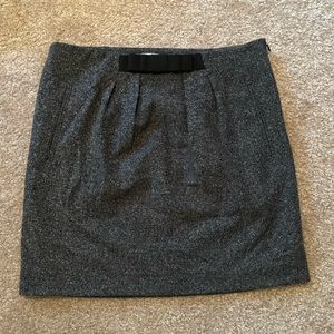 Ann Taylor Wool Mini Skirt